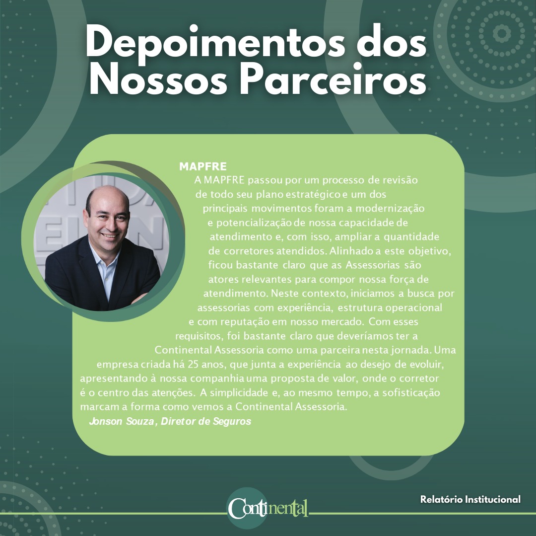 Depoimentos dos Nossos Parceiros