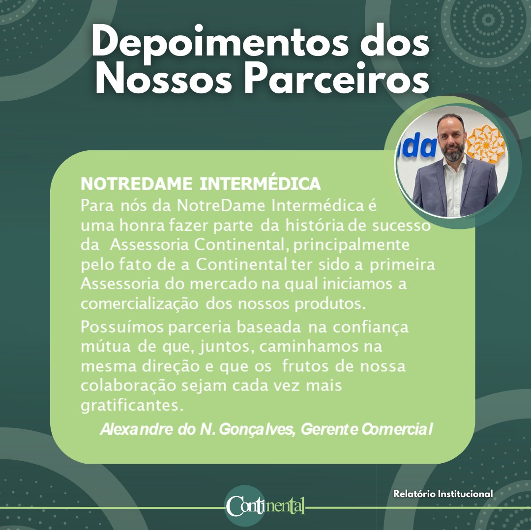 Depoimentos dos Nossos Parceiros