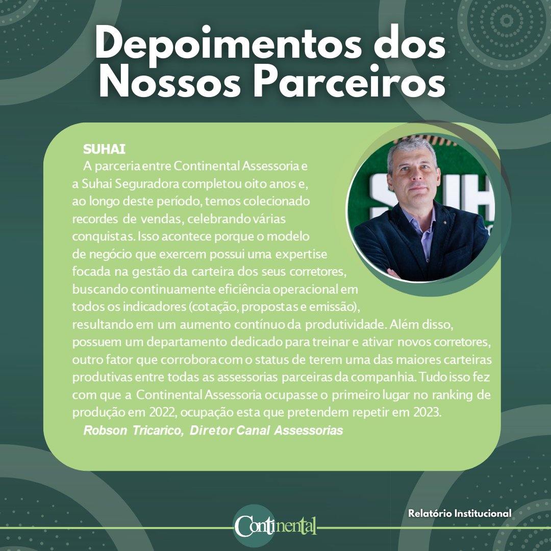 Depoimentos dos Nossos Parceiros