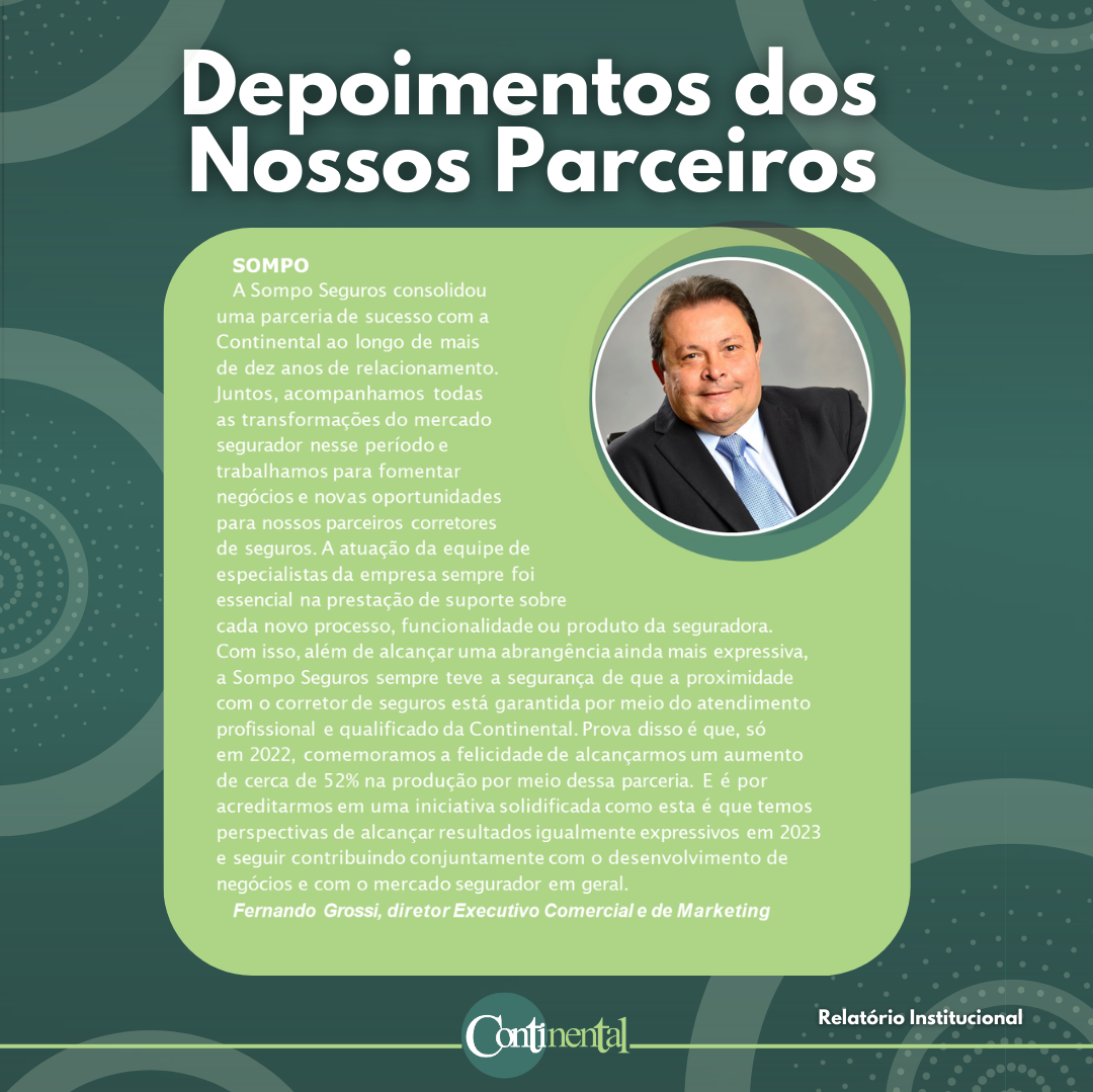 Depoimentos dos Nossos Parceiros