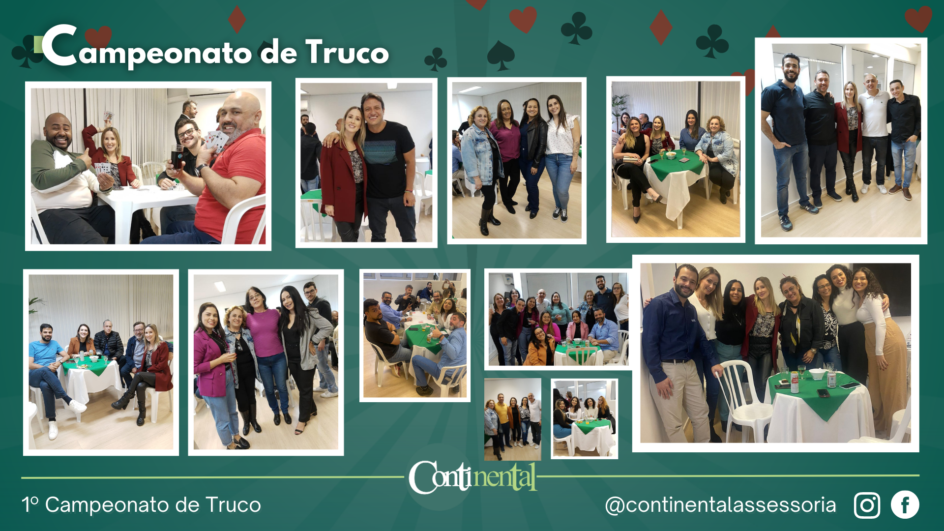 Campeonato de Truco da Continental Assessoria! 🏆