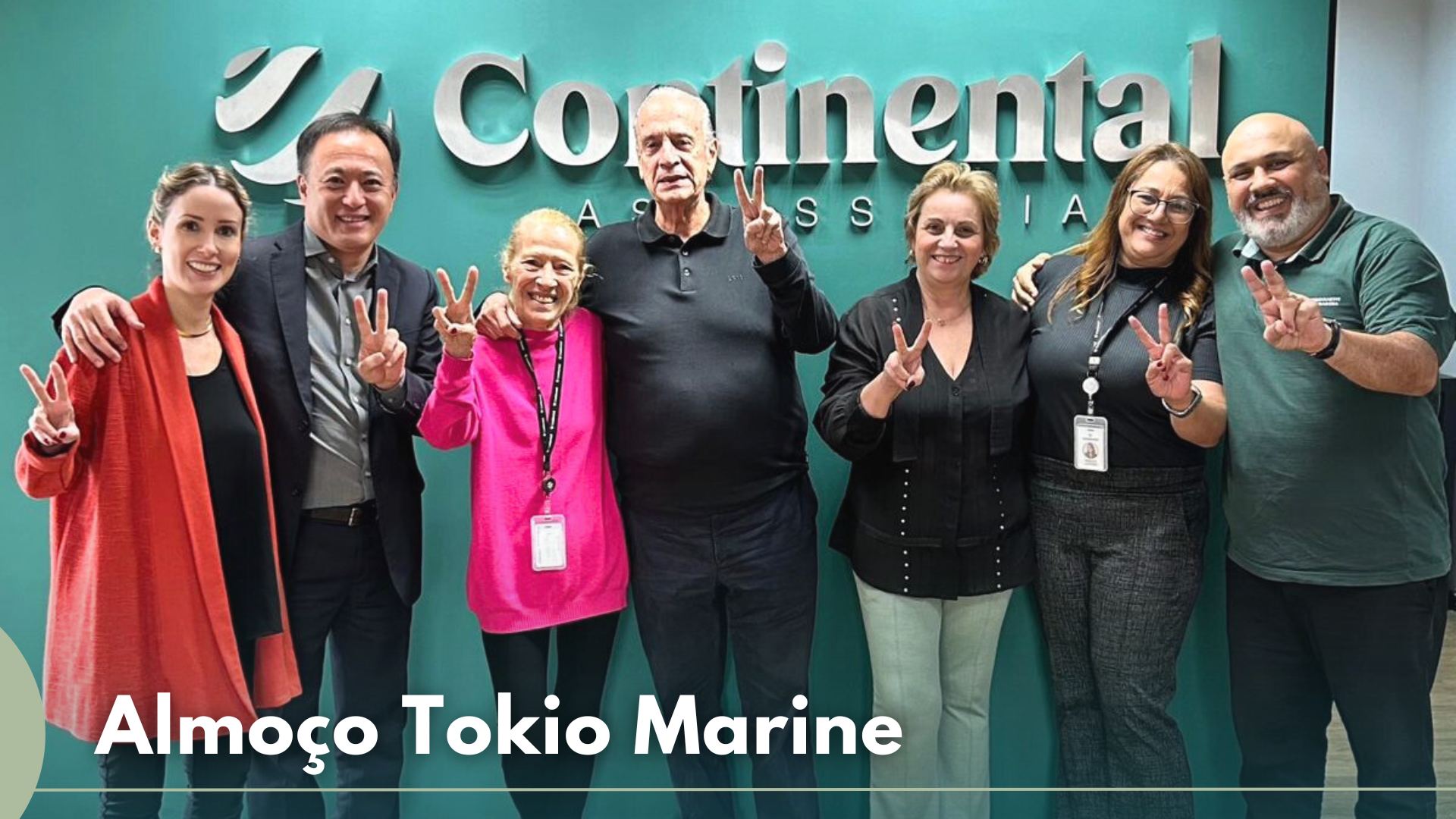 Almoço Continental e Tokio Marine com Marcos Kobayashi